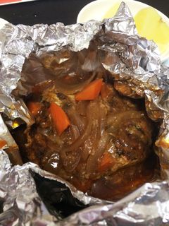ビーフシチューde煮込みハンバーグ-レシピのメイン写真