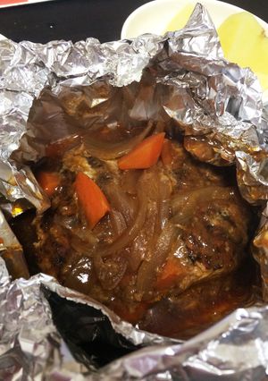 ビーフシチューde煮込みハンバーグ-レシピのメイン写真