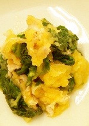 グリーンリーフと豚肉のみぞれ酢和え-レシピのメイン写真