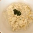 豆腐とタマネギのココナッツ風味スープ