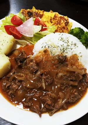 ハッシュドビーフ◎トマト缶もデミも不要-レシピのメイン写真