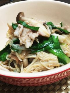 きのこと糸こんにゃくの炒め物-レシピのメイン写真