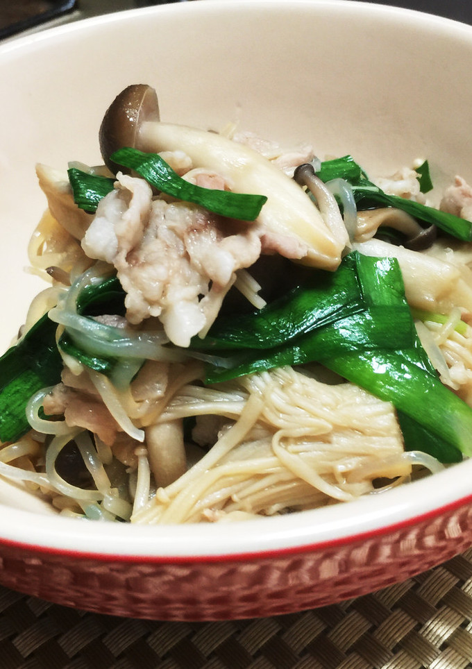 きのこと糸こんにゃくの炒め物-レシピのメイン写真