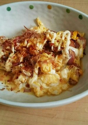 スクランブルウインナー-レシピのメイン写真