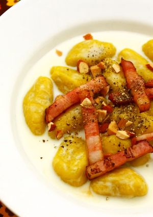 かぼちゃの米粉ニョッキ-レシピのメイン写真