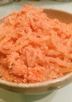 超スピード料理！しらたきとタラコ炒め-レシピのメイン写真