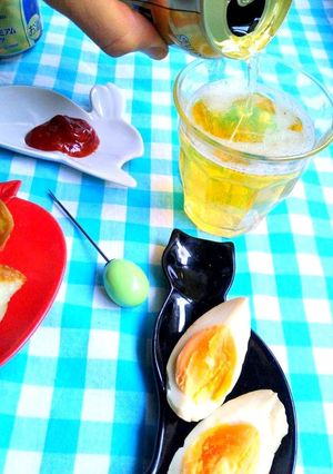 ピリ辛酢醤油卵-レシピのメイン写真