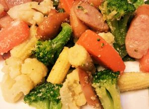 洋風野菜ミックスのチーズコンソメ炒め-レシピのメイン写真