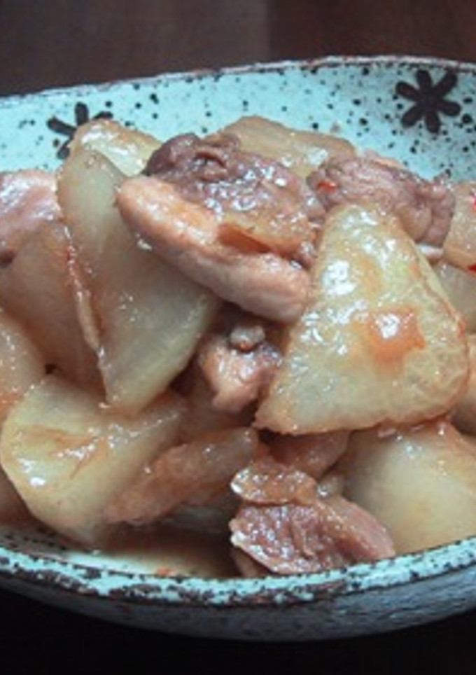 ご飯に合う★大根と鶏の煮物-レシピのメイン写真
