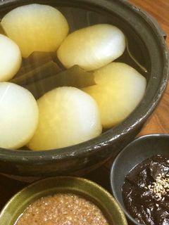 ふろふき大根〜旨だれ二種-レシピのメイン写真