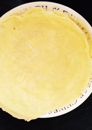 大きくて薄いクレープ生地の破れない焼き方-レシピのメイン写真