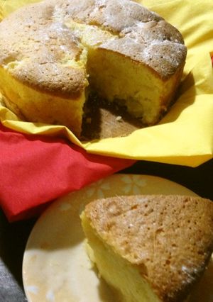 ふじりんごのアーモンドケーキ-レシピのメイン写真