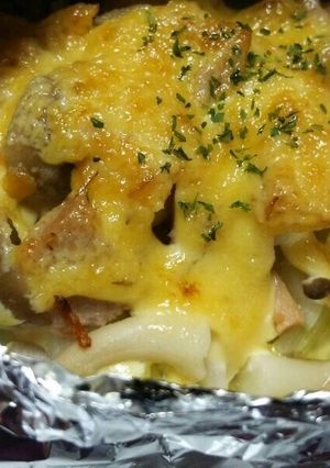 ホイルで簡単☆ツナのちゃんちゃん焼き風♪-レシピのメイン写真