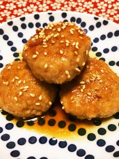 楽ちんれんこん鶏つくね-レシピのメイン写真