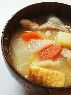 授乳食☆根菜の豚汁-レシピのメイン写真