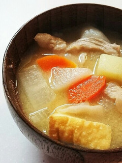 授乳食☆根菜の豚汁-レシピのメイン写真