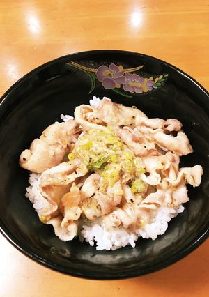 ねぎ塩豚丼-レシピのメイン写真
