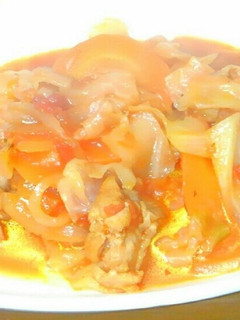 ズボラでイタリアン!鶏と野菜のトマト煮-レシピのメイン写真