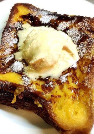 デニッシュ食パンで♡贅沢フレンチトースト-レシピのメイン写真