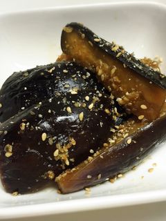 ご飯がススム!ナスの甘辛炒め煮-レシピのメイン写真