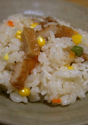 炊飯器で！和風じゃこ天チャーハン-レシピのメイン写真
