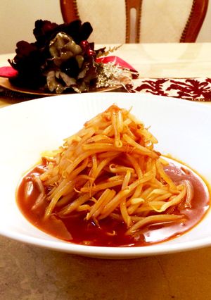 もやしパスタ♡糖質ダイエット♡ナポリタン-レシピのメイン写真