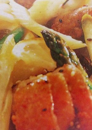 ゴマ焼き鳥と野菜のレモン風味(o^^o)-レシピのメイン写真