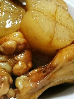 骨付き鶏肉と大根の煮物-レシピのメイン写真