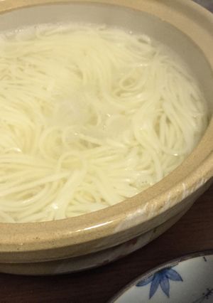 やみぞ女子必見☆土鍋釜揚げうどん-レシピのメイン写真