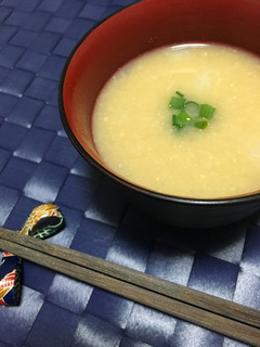 ダシからちゃんと、とろろの味噌汁-レシピのメイン写真
