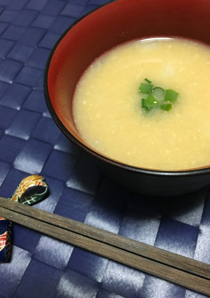ダシからちゃんと、とろろの味噌汁-レシピのメイン写真
