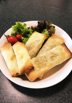 ピーマン春巻き☆揚げ焼き、トースターでも-レシピのメイン写真