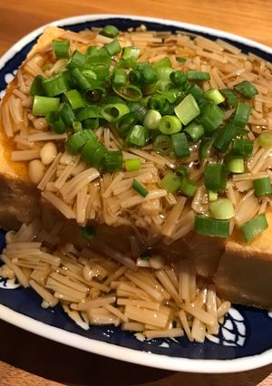 ☆厚揚げのえのきあんかけ☆-レシピのメイン写真