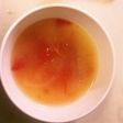 風邪っぴきさんに♪トマトと玉葱の味噌汁