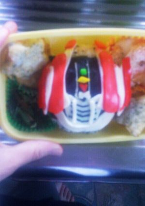 仮面ライダー*.電王キャラ弁-レシピのメイン写真