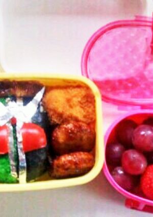 仮面ライダー*.ｗキャラ弁-レシピのメイン写真