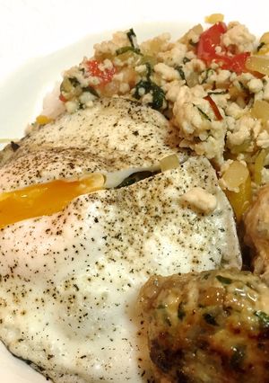 ガパオ風鶏そぼろご飯-レシピのメイン写真