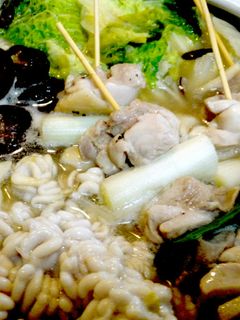 鍋【焼き鳥とたちのペッパー塩こうじ鍋】♪-レシピのメイン写真