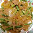 思い出の味☆インゲンとベーコンの炒め物