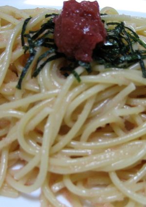 超簡単！たらこスパゲッティ-レシピのメイン写真