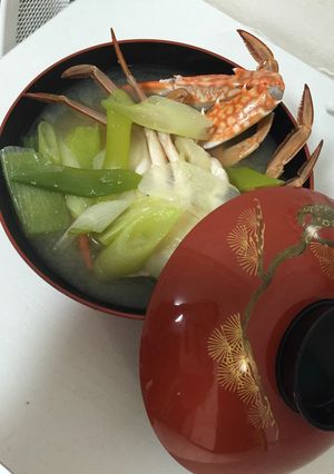 渡り蟹の味噌汁＊-レシピのメイン写真