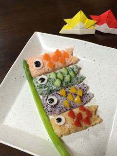 いろどり鯉のぼり-レシピのメイン写真