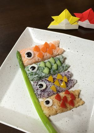 いろどり鯉のぼり-レシピのメイン写真