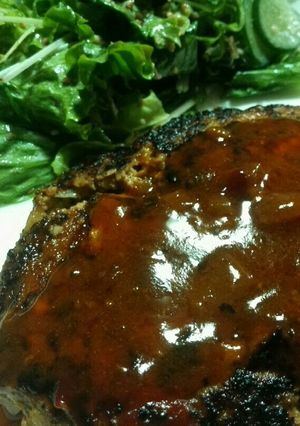 お麸と豆腐でかさ増し！煮込みハンバーグ-レシピのメイン写真