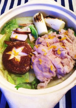 柚子香る 白菜豚しゃぶ小鍋-レシピのメイン写真