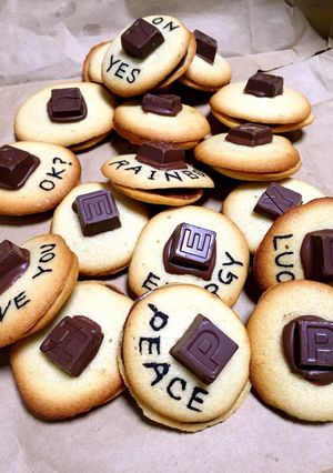 簡単可愛い♡チョコサンドクッキー♪♪-レシピのメイン写真