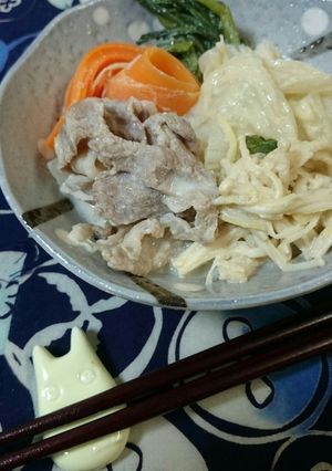 生姜好きのための豆乳鍋♪-レシピのメイン写真