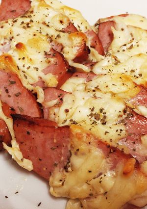 ◆5分で！ミートローフのチーズ乗せ焼き◆-レシピのメイン写真