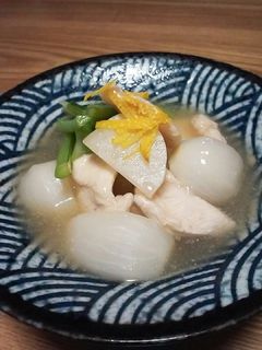かぶと鶏肉のとろとろ煮-レシピのメイン写真