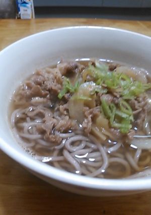 年越しそばに☆肉そば-レシピのメイン写真